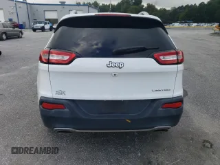 2015 Jeep Cherokee Limited with VIN 1C4PJLDS1FW584617, listed as a Copart auction lot 73677314 with Not Provided miles and Salvage Title. Bid and sale history available at DreamBid. Image 6.
