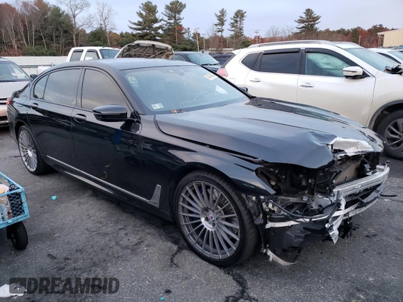 2017 BMW 7 Series ALPINA B7 xDrive with VIN WBA7F2C52HG543785, listed as a Copart auction lot 74474053 with 46,658 mi miles. Bid and sale history available at carsss.com. Image 4.