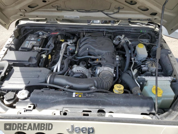 2018 Jeep Wrangler Unlimited Sport S with VIN 1C4BJWDG1JL899029, listed as a Copart auction lot 54361235 with 117,655 mi miles and Salvage Title. Bid and sale history available at DreamBid. Image 12.