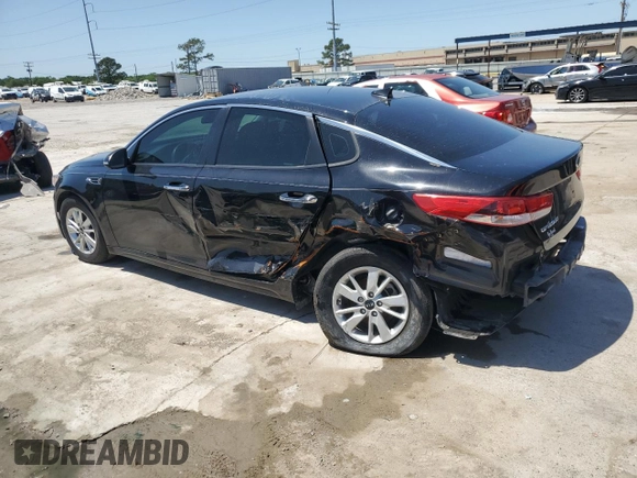 2017 Kia Optima LX with VIN KNAGT4L35H5161216, listed as a Copart auction lot 51488075 with 92,217 mi miles and Salvage Title. Bid and sale history available at carsss.com. Image 2.