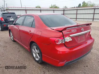 2013 Toyota Corolla L with VIN 5YFBU4EE4DP146535, listed as a IAAI auction lot 41876251 with 190,749 mi miles and . Bid and sale history available at DreamBid. Image 3.