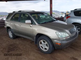 2001 Lexus RX 300 with VIN JTJHF10U510184280, listed as a IAAI auction lot 42761630 with 115,656 mi miles and . Bid and sale history available at DreamBid. Image 1.