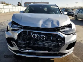 2019 Audi Q3 Premium Plus with VIN WA1BECF32K1073178, listed as a Copart auction lot 52552305 with 56,831 mi miles and Salvage Title. Bid and sale history available at carsss.com. Image 5.