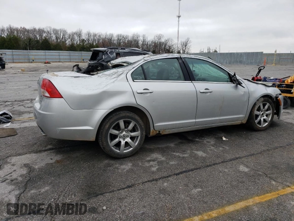2010 Mercury Milan Premier with VIN 3MEHM0JA8AR613806, listed as a Copart auction lot 47984365 with Not Provided miles and Non Repairable. Bid and sale history available at DreamBid. Image 3.
