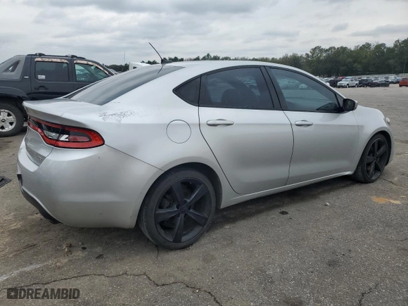 2013 Dodge Dart GT with VIN 1C3CDFCB9DD100134, listed as a Copart auction lot 45746885 with 158,268 mi miles and Salvage Title. Bid and sale history available at carsss.com. Image 3.