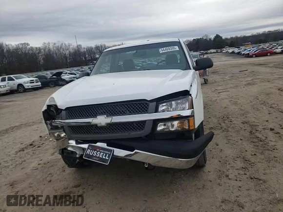 2004 Chevrolet Silverado 1500 Work Truck with VIN 1GCEC14XX4Z269229, listed as a Copart auction lot 44469395 with 52,105 mi miles and Salvage Title. Bid and sale history available at carsss.com. Image 10.