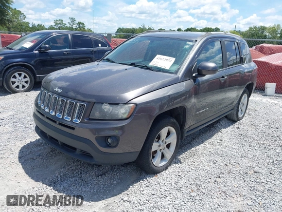 2016 Jeep Compass Latitude with VIN 1C4NJCEA8GD648078, listed as a IAAI auction lot 42672973 with 138,089 mi miles and . Bid and sale history available at DreamBid. Image 2.