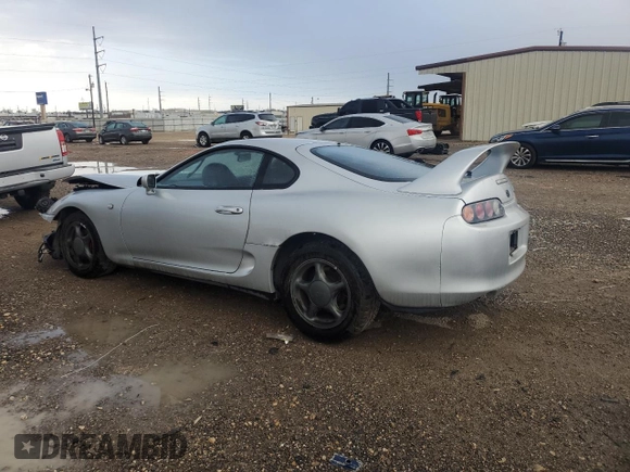 1994 Toyota Supra с VIN JZA800003832, выставлен на аукционе Copart как лот 47542995 с пробегом 129 896 миль миль и Списание • Salvage title. История ставок и продаж доступна на DreamBid. Изображение 2.
