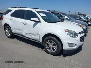 2016 Chevrolet Equinox LT z VIN 2GNALCEK4G6112574, wystawiony jako IAAI lot #42489323 z przebiegiem 91 453 mil mil oraz . Historia ofert i sprzedaży dostępna na DreamBid. Obrazek 1.