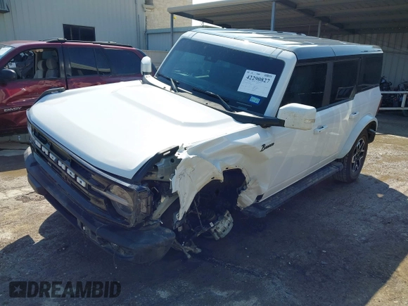 2024 Ford Bronco Outer Banks с VIN 1FMDE8BH3RLB55220, выставлен на аукционе IAAI как лот 42290827 с пробегом 9 415 миль миль и . История ставок и продаж доступна на DreamBid. Изображение 17.