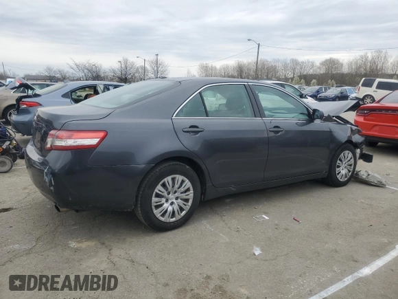 2011 Toyota Camry LE with VIN 4T1BF3EK7BU725718, listed as a Copart auction lot 50952985 with 277,336 mi miles and Salvage Title. Bid and sale history available at carsss.com. Image 3.