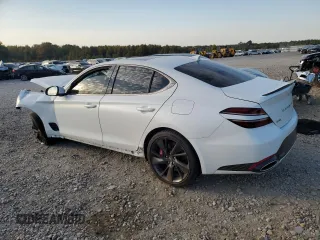 2023 Genesis G70 3.3T with VIN KMTG54TE5PU127068, listed as a Copart auction lot 78425934 with Not Provided miles and Salvage Title. Bid and sale history available at DreamBid. Image 2.