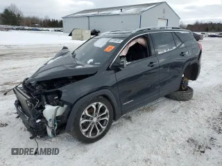 2018 GMC Terrain SLT with VIN 3GKALVEX3JL217694, listed as a Copart auction lot 87689185 with 76,081 mi miles and Salvage Title. Bid and sale history available at carsss.com. Image 1.