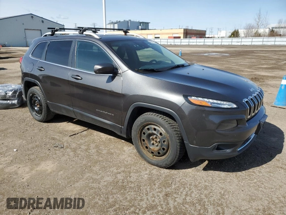2016 Jeep Cherokee Limited with VIN 1C4PJLDS7GW332324, listed as a Copart auction lot 46385754 with 202,624 mi miles and Clean Title. Bid and sale history available at carsss.com. Image 4.