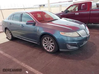 2010 Lincoln MKS w/EcoBoost with VIN 1LNHL9FT3AG600273, listed as a IAAI auction lot 41981867 with 152,722 mi miles. Bid and sale history available at carsss.com. Image 1.