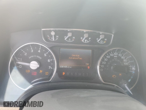 2011 Ford F-150 XL with VIN 1FTFW1EFXBFD41577, listed as a Copart auction lot 58650365 with 306,165 mi miles and Salvage title. Bid and sale history available at DreamBid. Image 9.
