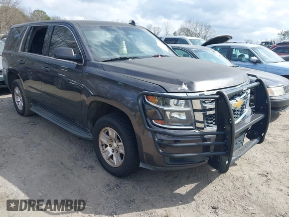2017 Chevrolet Tahoe Commercial with VIN 1GNLCDEC2HR256539, listed as a IAAI auction lot 41718466 with 202,134 mi miles and . Bid and sale history available at DreamBid. Image 1.