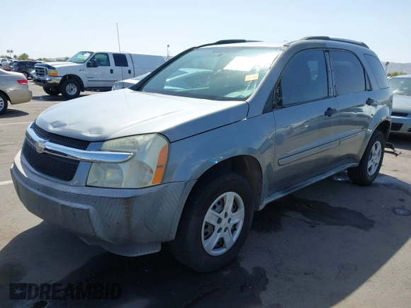 2005 Chevrolet Equinox LS with VIN 2CNDL13F256175049, listed as a IAAI auction lot 41900526 with 54,901 mi miles. Bid and sale history available at carsss.com. Image 2.