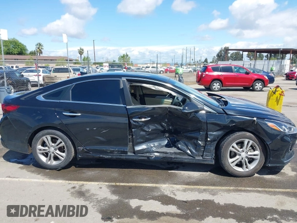 2018 Hyundai Sonata SEL with VIN 5NPE34AFXJH666455, listed as a IAAI auction lot 41939513 with 119,290 mi miles and . Bid and sale history available at carsss.com. Image 14.