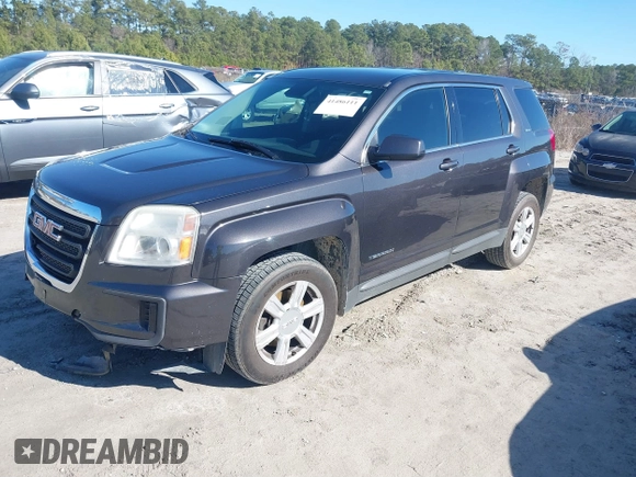 2016 GMC Terrain SLE with VIN 2GKFLSEK8G6104815, listed as a IAAI auction lot 41486111 with 147,655 mi miles. Bid and sale history available at carsss.com. Image 18.