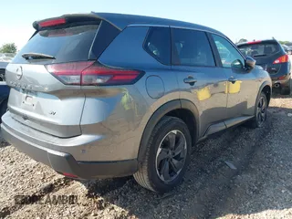2024 Nissan Rogue SV with VIN 5N1BT3BA7RC704470, listed as a IAAI auction lot 42045775 with 25,288 mi miles and . Bid and sale history available at carsss.com. Image 4.