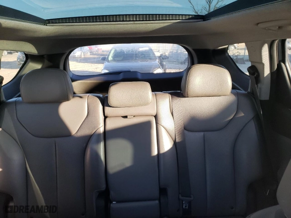 2020 Hyundai Santa Fe SEL with VIN 5NMS33AD3LH280701, listed as a Copart auction lot 43733545 with 63,086 mi miles and Salvage Title. Bid and sale history available at carsss.com. Image 10.