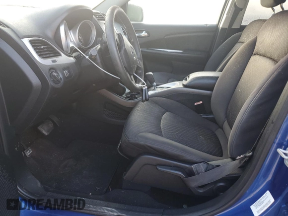 2015 Dodge Journey SXT with VIN 3C4PDCBB5FT518314, listed as a Copart auction lot 83685374 with 34,165 mi miles and Salvage Title. Bid and sale history available at DreamBid. Image 7.
