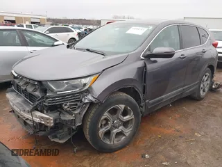 2017 Honda CR-V EX-L with VIN 7FARW1H89HE004524, listed as a IAAI auction lot 41504713 with 27,529 mi miles. Bid and sale history available at carsss.com. Image 18.
