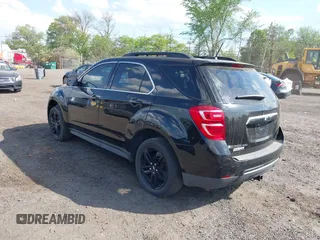 2017 Chevrolet Equinox LT with VIN 2GNFLFEK6H6196423, listed as a IAAI auction lot 42157284 with 155,064 mi miles. Bid and sale history available at carsss.com. Image 3.