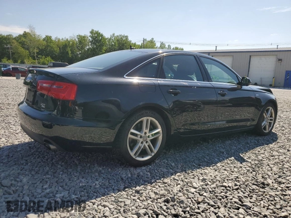 2012 Audi A6 Premium Plus with VIN WAUGGAFC1CN131881, listed as a Copart auction lot 62685825 with 158,702 mi miles and Clean title. Bid and sale history available at DreamBid. Image 3.