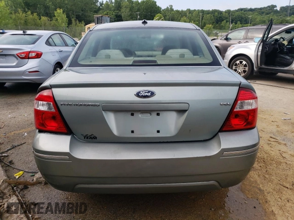 2007 Ford Five Hundred SEL with VIN 1FAHP24137G140385, listed as a Copart auction lot 58761784 with 234,032 mi miles and Non Repairable. Bid and sale history available at carsss.com. Image 6.