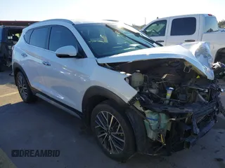 2020 Hyundai Tucson Limited z VIN KM8J3CAL5LU271800, wystawiony jako IAAI lot #41403390 z przebiegiem 90 718 mil mil oraz . Historia ofert i sprzedaży dostępna na DreamBid. Obrazek 1.