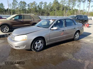2003 Saturn LS with VIN 1G8JU54F83Y574706, listed as a Copart auction lot 49224735 with 196,127 mi miles and Salvage Title. Bid and sale history available at carsss.com. Image 1.