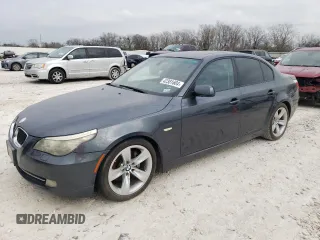 2009 BMW 5 Series 528i with VIN WBANU53509C121621, listed as a Copart auction lot 42381604 with 309,780 mi miles and Clean Title. Bid and sale history available at carsss.com. Image 1.