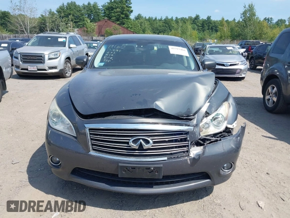 2012 Infiniti M with VIN JN1BY1AR3CM390550, listed as a IAAI auction lot 42797466 with 177,338 mi miles and . Bid and sale history available at DreamBid. Image 12.
