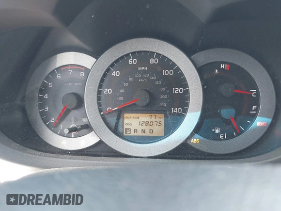 2008 Toyota RAV4 with VIN JTMZD33V486055063, listed as a IAAI auction lot 41750669 with 128,075 mi miles. Bid and sale history available at carsss.com. Image 15.