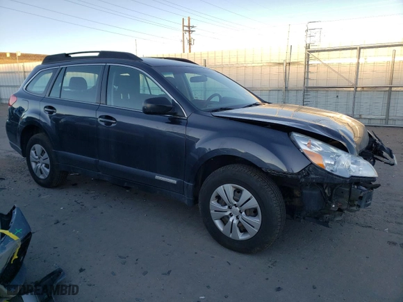 2011 Subaru Outback 2.5i with VIN 4S4BRBAC4B1380178, listed as a Copart auction lot 82977544 with 143,994 mi miles and Salvage Title. Bid and sale history available at carsss.com. Image 4.