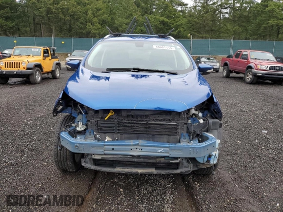 2021 Ford EcoSport Titanium z VIN MAJ6S3KL1MC448612, wystawiony jako Copart lot #45681115 z przebiegiem 45 744 mil mil oraz Szkody całkowita. Historia ofert i sprzedaży dostępna na DreamBid. Obrazek 5.