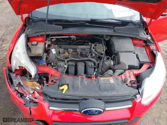 2013 Ford Focus SE with VIN 1FADP3F2XDL291995, listed as a IAAI auction lot 41949607 with 129,298 mi miles. Bid and sale history available at carsss.com. Image 10.