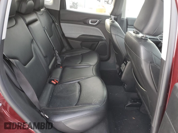 2022 Jeep Compass Latitude Lux with VIN 3C4NJDFB2NT221516, listed as a Copart auction lot 45726005 with 16,953 mi miles and Salvage title. Bid and sale history available at DreamBid. Image 12.