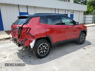 2025 Jeep Compass Trailhawk с VIN 3C4NJDDN5ST536674, выставлен на аукционе Copart как лот 65851335 с пробегом 6 520 миль миль и Чистый • Clean title. История ставок и продаж доступна на DreamBid. Изображение 3.
