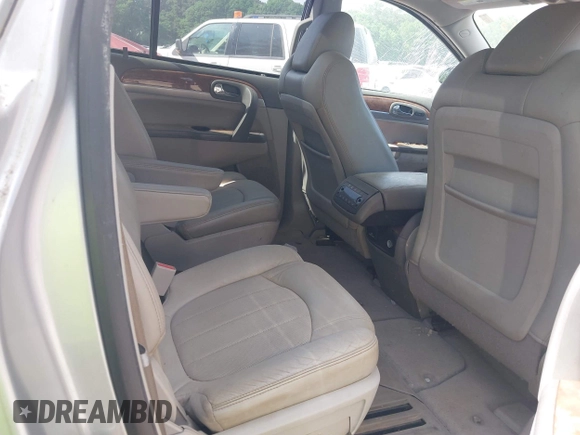 2012 Buick Enclave Premium with VIN 5GAKRDED5CJ221143, listed as a IAAI auction lot 41254101 with 195,832 mi miles and . Bid and sale history available at carsss.com. Image 8.