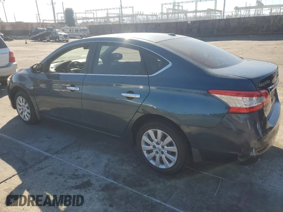 2015 Nissan Sentra S with VIN 3N1AB7AP7FY253479, listed as a Copart auction lot 46658125 with Not Provided miles and Salvage Title. Bid and sale history available at carsss.com. Image 2.
