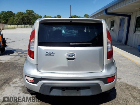 2012 Kia Soul with VIN KNDJT2A50C7451085, listed as a Copart auction lot 50138125 with 65,969 mi miles and Salvage Title. Bid and sale history available at carsss.com. Image 6.