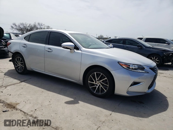 2017 Lexus ES with VIN 58ABK1GG4HU060903, listed as a Copart auction lot 49576835 with 45,008 mi miles and Salvage Title. Bid and sale history available at carsss.com. Image 4.