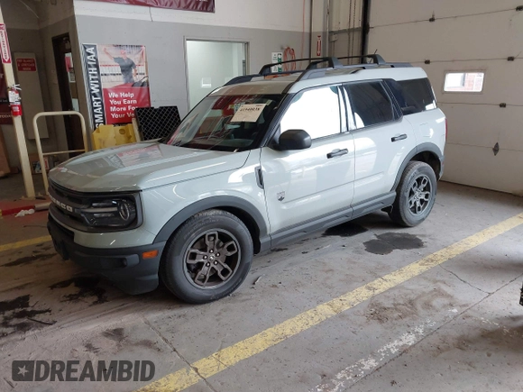 2021 Ford Bronco Sport Big Bend with VIN 3FMCR9B63MRA71400, listed as a IAAI auction lot 41940038 with 49,482 mi miles and . Bid and sale history available at DreamBid. Image 19.