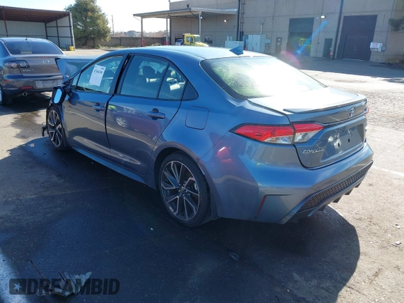 2022 Toyota Corolla SE with VIN JTDS4MCEXN3510809, listed as a IAAI auction lot 41560399 with 1 mi miles. Bid and sale history available at carsss.com. Image 3.