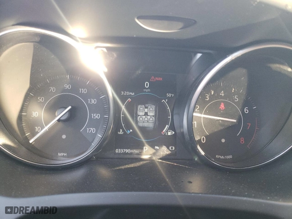 2019 Jaguar E-PACE with VIN SADFK2FX9K1Z64408, listed as a Copart auction lot 79599324 with 33,790 mi miles and Salvage Title. Bid and sale history available at carsss.com. Image 9.