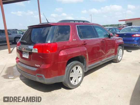 2010 GMC Terrain SLE-2 with VIN 2CTALDEW5A6284092, listed as a IAAI auction lot 42538650 with 118,379 mi miles and . Bid and sale history available at DreamBid. Image 4.