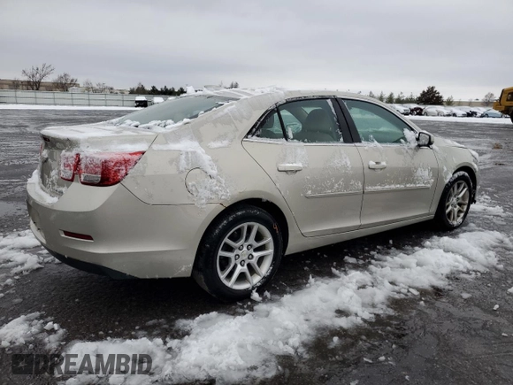 2015 Chevrolet Malibu LT with VIN 1G11C5SLXFF100895, listed as a Copart auction lot 51465835 with 132,839 mi miles and Salvage Title. Bid and sale history available at DreamBid. Image 3.